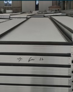 Eps panel 2770×600×50 assembled incl. AL profile & sealing